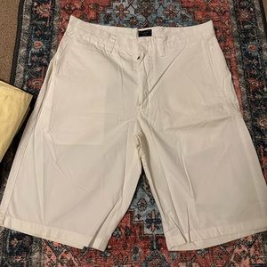 White shorts j crew